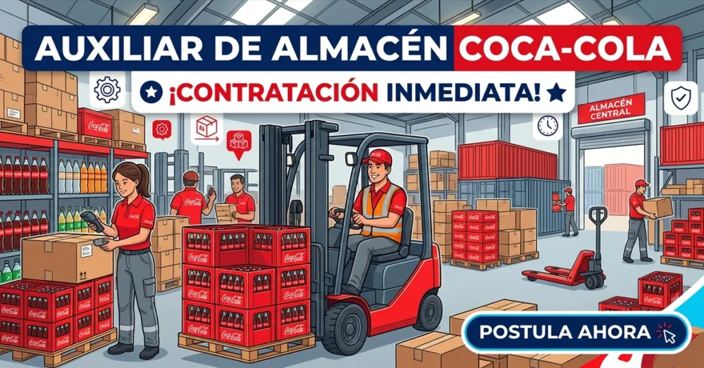 Auxiliar de Almacén Coca-Cola