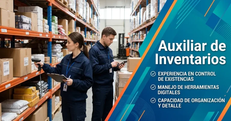 Auxiliar de Inventarios