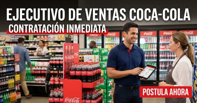 Ejecutivo de ventas coca cola