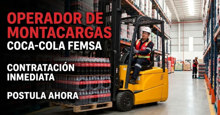 Operador de Montacargas Coca-Cola FEMSA