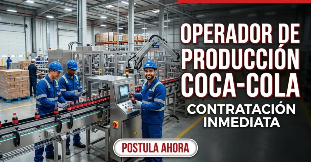 Operador de Producción Coca-Cola