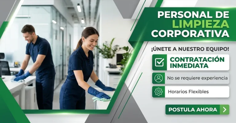 Personal de Limpieza Corporativa