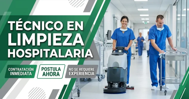 Técnico en Limpieza Hospitalaria